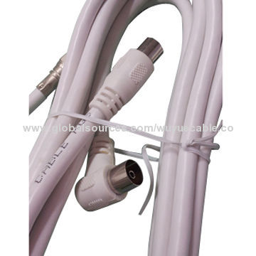 TV Cable, 9.5mm Male to 9.5mm Male Cable