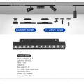 10W 220V moderne schwarze Spurbeleuchtung