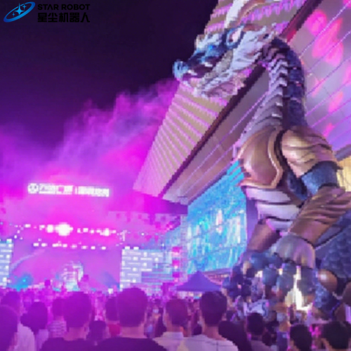 Animatronic Dragon for parade float