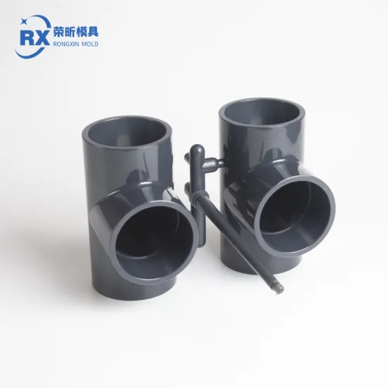 PVC Red Tee Injection Molds Supplier