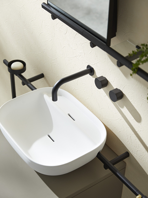 wall mounted bathroom faucets