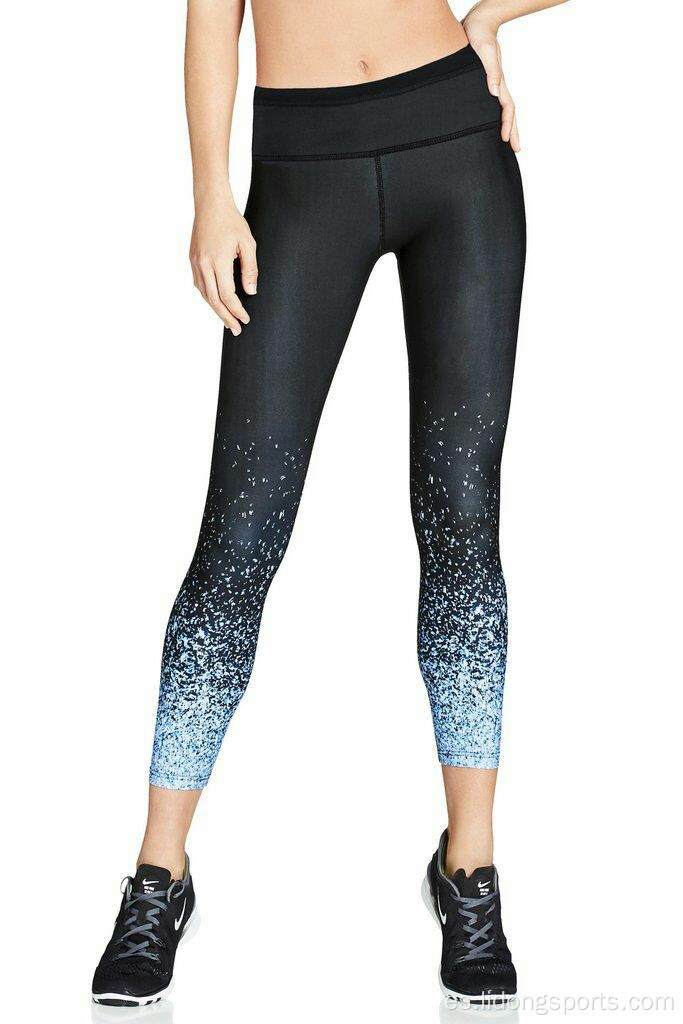 Leggings de gimnasio de malla de damas al por mayor