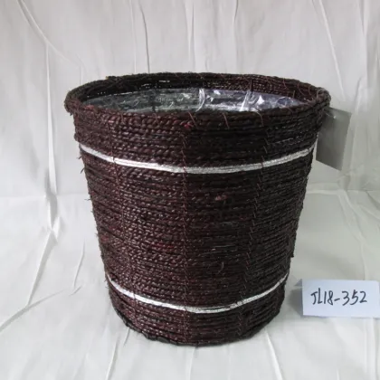 Coffee Sea Grass Flower Pot