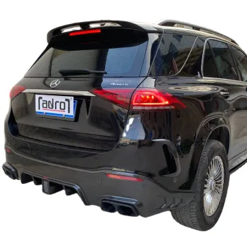 Carbon Fiber Rear Diffuser for GLE Class SUV Coupe W167 2020 GLE450 GLE350