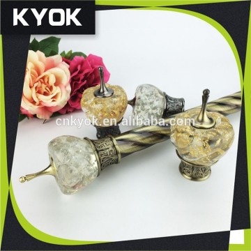 KYOK diamond ring curtain ring , wholesale curtain ring ,curtain metal eyelet rings curtain rod accessories