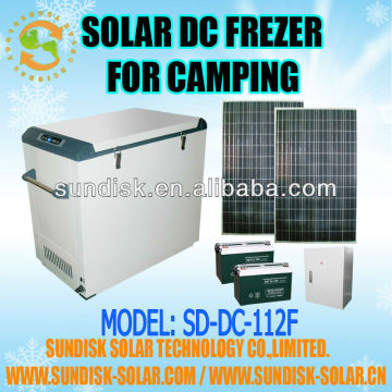 solar DC freezers fridge 112Liters