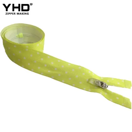 Brand logo personalized tpu coating nylon waterproof water resistant zipper
