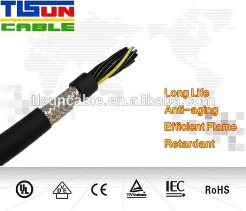 Robot cable ( CY) special shielded Servo drag chain cable
