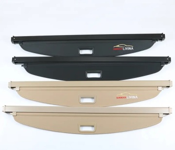 Black Retractable Cargo Shade for Nissan Livina 07-15