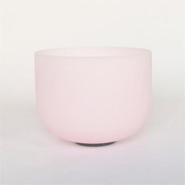 Q&#39;re Jelly Pink Frosted Singing Bowl 432 Гц