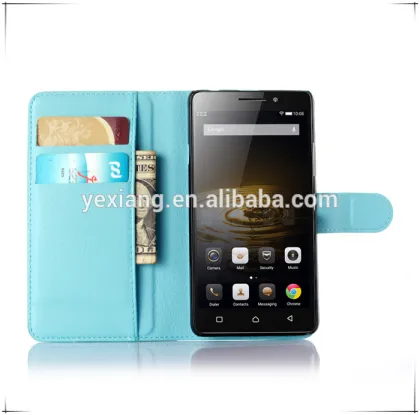 Wholesale Flip Cover Case For Lenovo Vibe P1M, Wallet PU Leather Case For Lenovo Vibe P1M