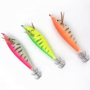 Top Quality Squid Jig Fishing Bait Lures with Stainless Steel Hooks - Japanese Baits