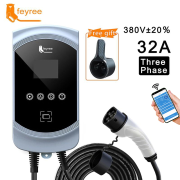 Feyree 7KW Wallbox: WiFi Smart App Controlled Electric Vehicle Charger