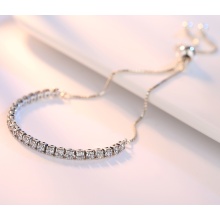 S925 silver bracelet light luxury versatile fashion women
