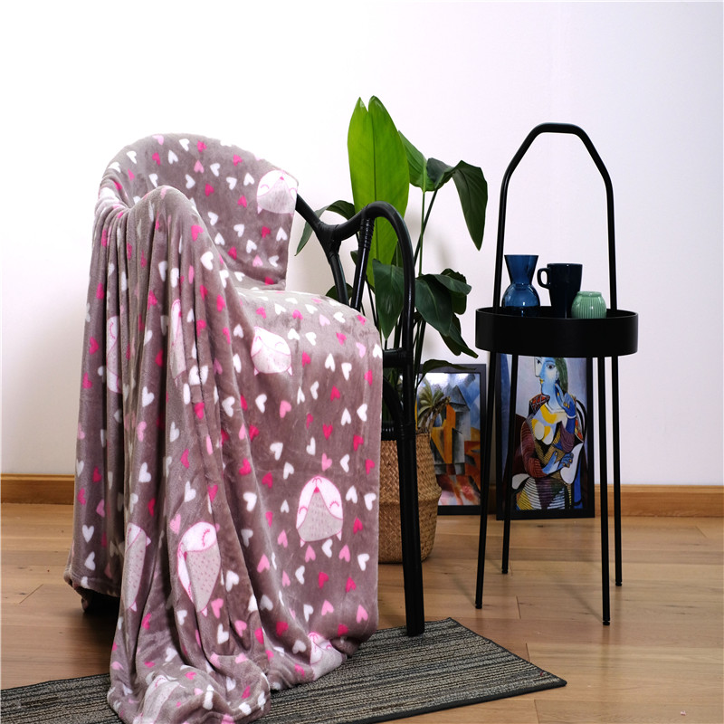 Breathable Flannel Fleece Spring Indoor Children's Blankets