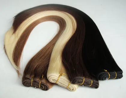 New Indian Remy Hair Wholesale Pure Indian Virgin Human Hair Weft Weaving