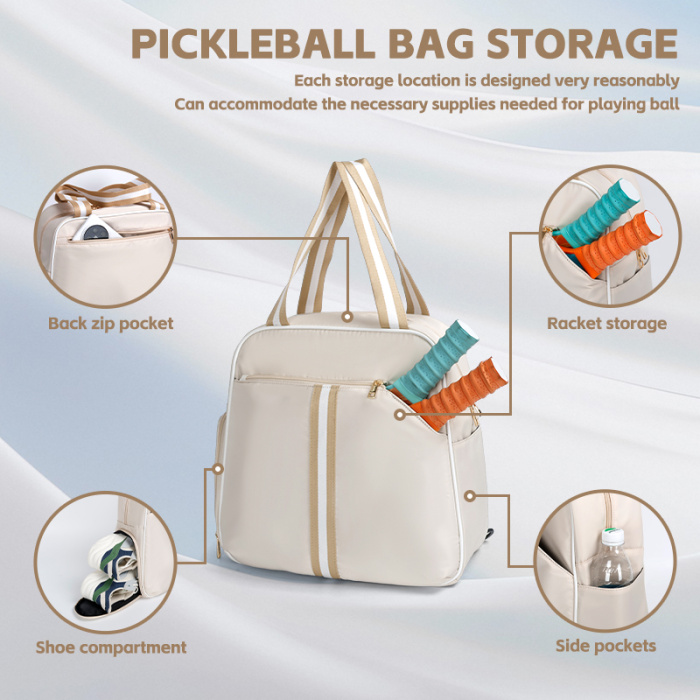 Weather-Resistant Pickleball Bag