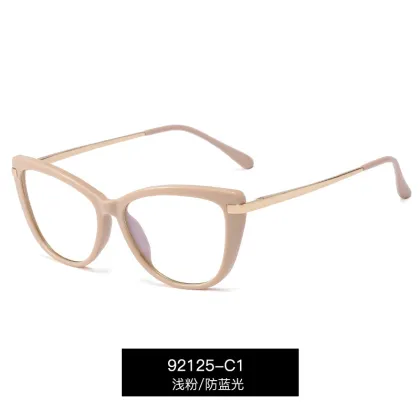 Trendy TR90 frame glasses computer games eye protection anti Blu ray glasses for men and women