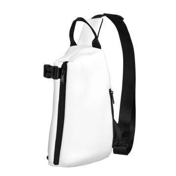 Free Printing 13 Inch Sublimation Crossbody Bag - White Blank Shoulder Bag for Men and Women