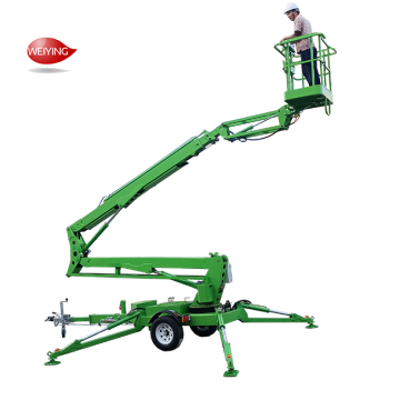 18m Yellow Battery and Gasoline Powered Boom Lifts