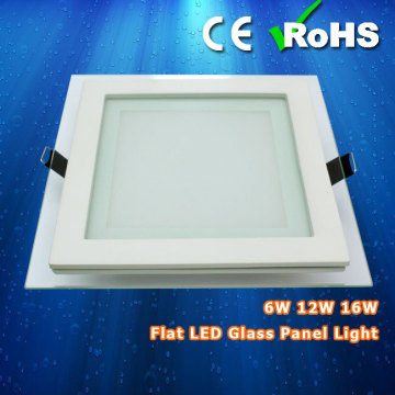 LED Glass Panel Light Square Inner bevel,6W/12W/18W
