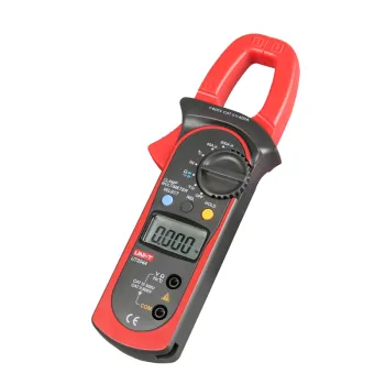 UT204A DC/AC Voltage Current Digital Clamp Meter with LCD Display, Auto Range, and Multifunction Measurement