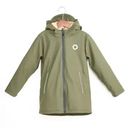 Fashion boys rain coat jacket