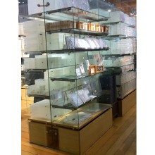 Glass Shelving System for Store