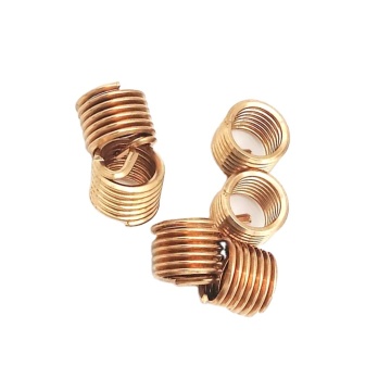 M6*1*1.5D Thread Insert Phosphor Bronze Steel Wire Metric System Packed in Carton