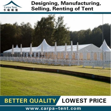 luxury and spacious mixed tent for commercial outdoor event, large mixed tent for party