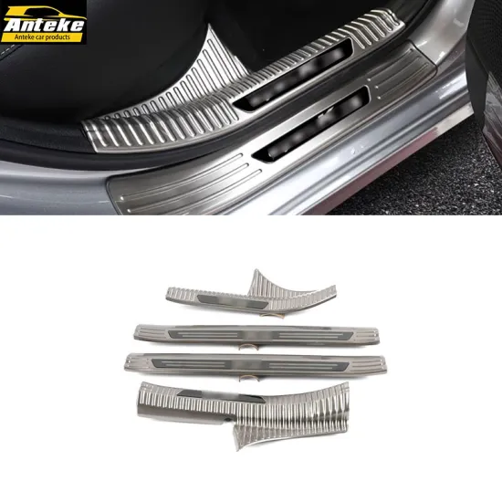 OEM Automotive Stainless Steel Chrome Exterior Accessories for 2019 Kia K3 Door Sill Strip