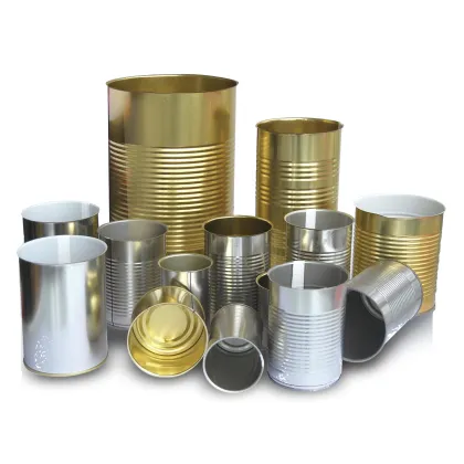 Metal Can Tomato Sauce Food Grade Tin Can