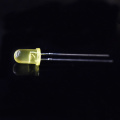 5mm Diffused Yellow LED with Epistar Chip 590nm