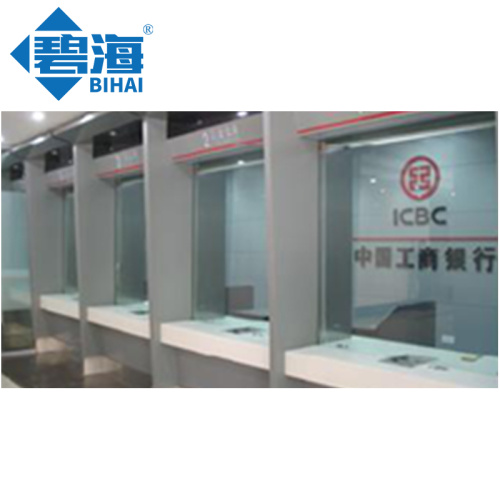 زجاج مضاد للرصاص عالي القوة للتطبيقات الأمنية