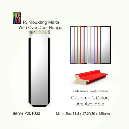 30*120cm ps moulding wall cheval mirror