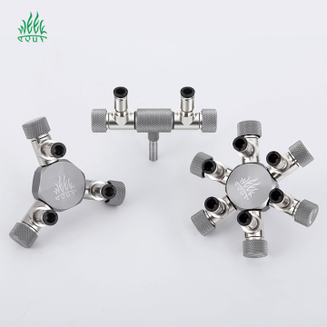 Wholesale CO2 Equipment Accessories: Carbon Dioxide Shunt Multi-Pass Splitter (2-head, 3-head, 6-head) with Quick Plug Air Outlet