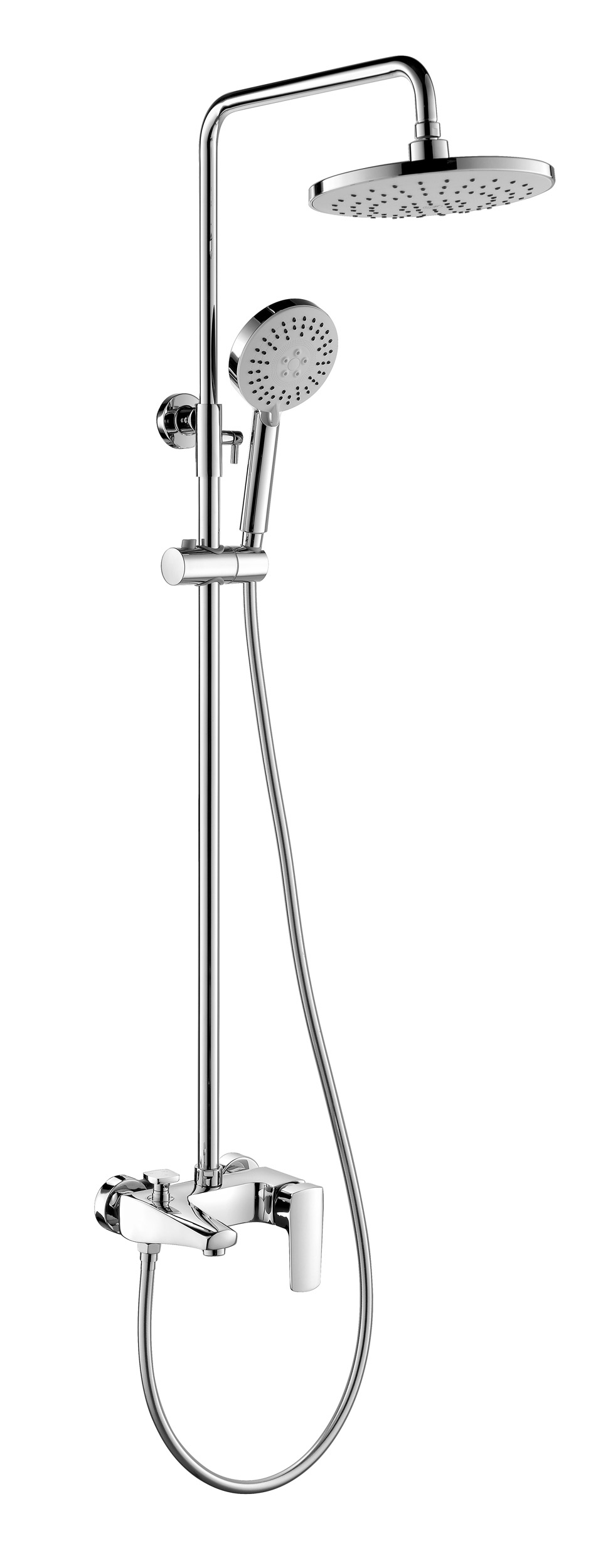 European Style Square Hot And Cold Shower Faucet