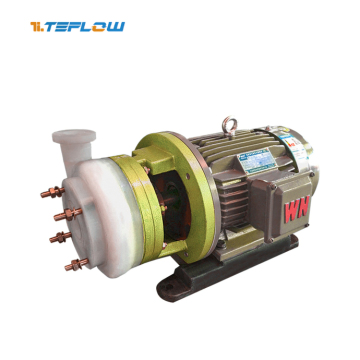 Single Stage Suction FEP Lined Centrifugal Pump for Sulfuric Acid