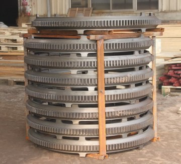 cast iron large ring gear for concrete mixer