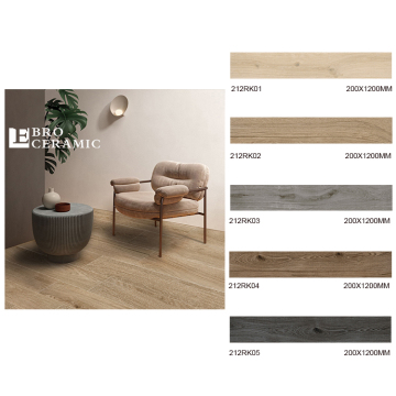 New 200x1200 Rustic Matt Porcelain Wood Tile for Flooring
