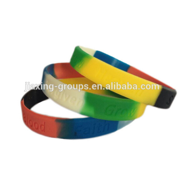 Wholesale custom logo print nfc silicone wristband