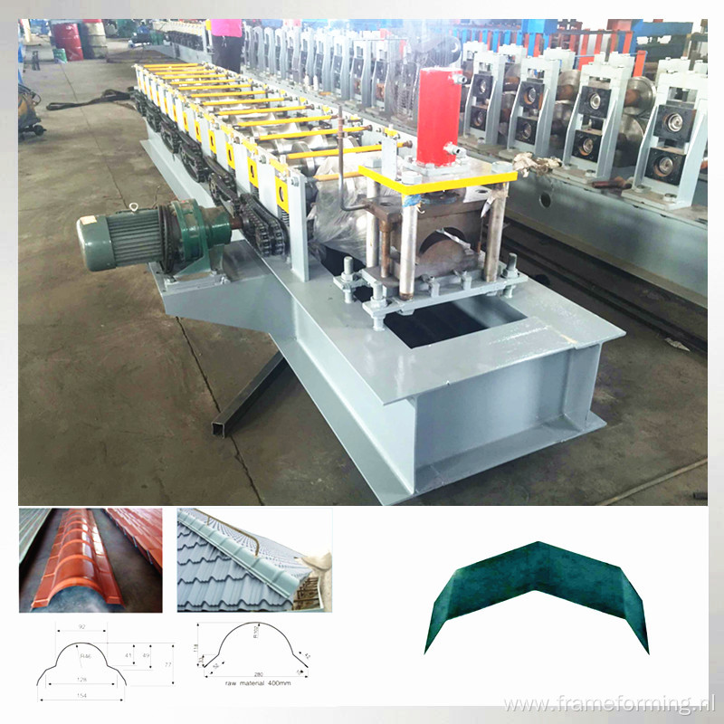 Hotsale steel ridge cap roll forming machine