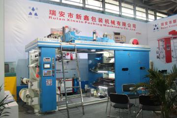 4 Color High Speed Flexo Printing Machine with Ceramic Anilox and Doctor Blade