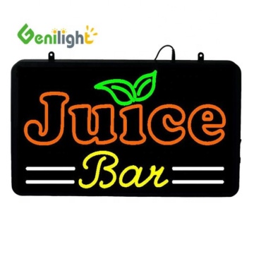 Custom JUICE BAR Neon Open Sign