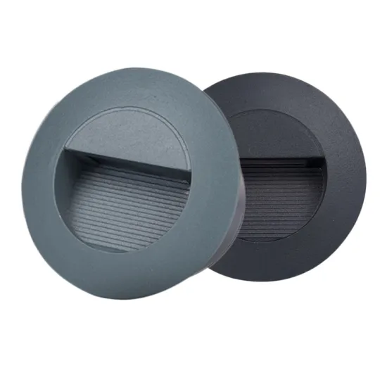 Outdoor LED Stair Lighting: Round Recessed Terrace Lights