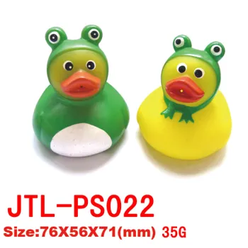 Bath Duck Toys With Horns on Heads