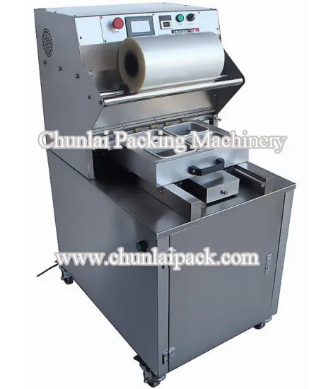 AS4 Pneumatic Tray Sealing Machine with Vacuum Packing