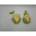 Bolígrafo complementario de peluche con lindo diseño de planta