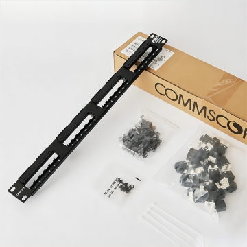AMP CAT6 1U 24-Port Patch Panel