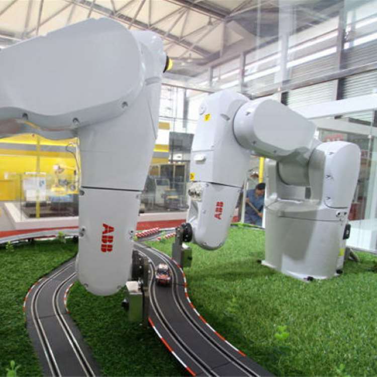 Used 6 Axis Robot Arm IRB1200 for Pick and Place Operations in Industrial Settings